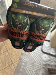 Чоловічі тапочки домашні войлочні з закритим носком Jagermeister 44-45 ( 28-29 см ) зелені