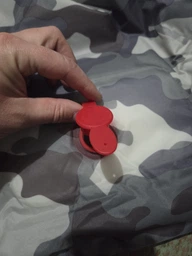 Надувний матрац каремат Pacoone Camo вбудований насос із подушкою, каремат фото від покупців 1