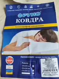 Одеяло Руно зимнее двуспальное 172x205 см антиаллергенное волокно Grey Cat (Р316.52СЛУ_Grey Cat)