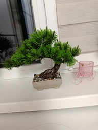 Штучна квітка в горщику Decoramo, 25*20см, (DC-110) (65671-101)