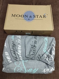 Простирадло на гумці Moon&Star Autograph Бязь Gold Люкс 140х190х25 см (MS-850005989)