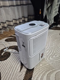 Осушувач повітря EvoAir ComfoDry 20, до 50 м², 20 л/добу, резервуар 3,8 л, датчик вологості, сушіння білизни, нічний режим, білий фото від покупців 18