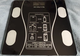 Смарт-весы Smart Scale Bluetooth A1 Black умные напольные фитнеc весы 180 кг