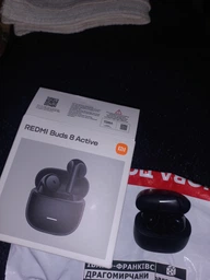 Беспроводные наушники Xiaomi Redmi Buds 8 Active TWS (BHR08JTGL) черные