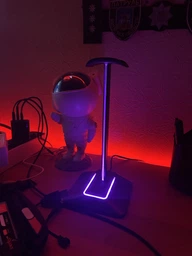 Подставка для игровых наушников New Bee Z8 с RGB-подсветкой (Black) фото от покупателей 3