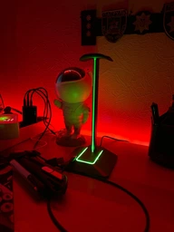 Подставка для игровых наушников New Bee Z8 с RGB-подсветкой (Black)