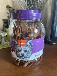 Лакомство для собак Wanpy Duck Jerky вяленое филе утки 800 г (6927749820031)