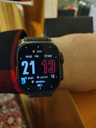Смарт-годинник HK9 ULTRA 2 49mm AMOLED Full HD екран 2-ядерний процесор Чорний