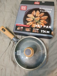 Сковорода гриль квадратная 18×18 (см) TS Kitchen рифленая с гранитным покрытием
