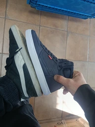 Чоловічі кеди високі Levi`s 438340809 45 Сині (1159851246)