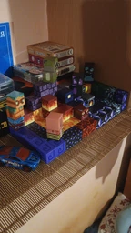 Магнітний конструктор у стилі Minecraft Magnetic 100 блоків