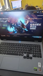 Ноутбук Lenovo LOQ 15ARP9 (83JC00NFRA) Luna Grey / 15.6" IPS 144 Гц / AMD Ryzen 5 7235HS / RAM 16 ГБ / SSD 512 ГБ / RTX 3050, 6 ГБ (TDP 95 Вт) / LAN / RGB Подсветка клавиатуры