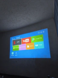 Портативний мініпроєктор для дому 4K з Wi-Fi та Bluetooth Смарт-проєктор LED-проєктор домашній кінотеатр Smart TV (Android 11) + Пульт HY 300 масштабування відео сумісний з HDMI USB смартфоном Білий