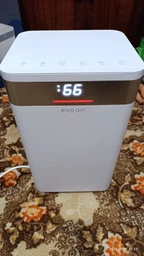 Осушувач повітря EvoAir ComfoDry 20, до 50 м², 20 л/добу, резервуар 3,8 л, датчик вологості, сушіння білизни, нічний режим, білий фото від покупців 10