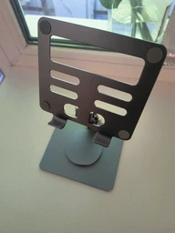 Держатель для планшета Primo SP05 (7-12.9") настольный металлический с функцией вращения - Grey