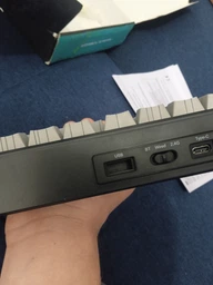 Клавиатура AULA F75 MAX беспроводная механическая, 75%, RGB подсветка, Bluetooth 5.1, черный градиент (AULA-F75-MAX-BG)