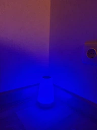 Аккумуляторний нічник з USB зарядкою LED RGB лампа в спальню Villa Volance з пультом, зміна 13 кольорів, регулювання яскравості біла + жовта фото від покупців 5