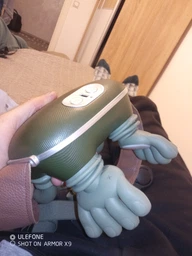 Електричний акумуляторний масажер для шиї та плечей A-Plus Neck Massager з підігрівом та імітацією ручного масажу