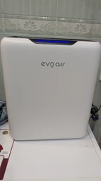 Осушувач повітря для дому evoair HUMIXDUO, 500 мл/24 год, 3 режими роботи, освітлення, безшумний, таймер 24 год, резервуар 2,5 л, Білий