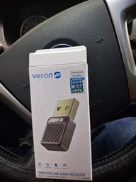 Автомобильный Аудио ресивер Earldom ET-BR09 (USB Type-A, Bluetooth 5.0, беспроводной, универсальный) - черный
