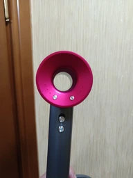 Super Hair Dryer Рожевий фен з 1 насадкою концентратор та синій кейс у комплекті фото від покупців 2
