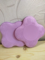Подставка под колено и локоть для йоги и фитнеса 20x20x2 см Violet