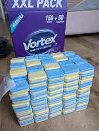 Таблетки для посудомоечных машин Vortex all in 1 100 шт (4823071623093)