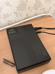 Источник бесперебойного питания для роутера UPS Power Bank 10400 mAh 36 Вт с выходами 5V 9V 12V и POE 15V/24V, универсальный бесперебойник ИБП для сетевого оборудования, интернета, модема, видеонаблюдения Черный, NET-36-Black фото от покупателей 5