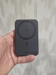 Магнітний Magsafe павербанк Anker A1684 10000 mah з бездротовою зарядкою для iPhone УМБ Білий