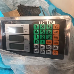 Товарные стальные весы для взвешивания Domotec ACS 150KG FOLD 30х40 6V