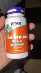 Харчова добавка Селен без дріжджів NOW Foods (Selenium Yeast free) 200 мкг 90 капсул NOW01485
