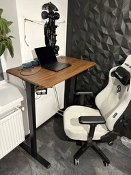 Стол с электрорегулировкой высоты 100 X 60 cм Flexi Tech White 27882