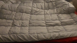 Зимова полуторна ковдра Руно Grey White 140×205 см двостороння з антиалергенним силіконізованим волокном 400 г/м² (321.52_Grey White) фото від покупців 3