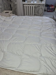 Ковдра Sei Design всесезонна двоспальна 175x210 см штучний лебединий пух SoftDreams (4820227287659)