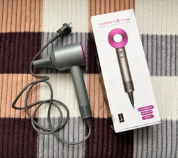 Фен Super Hair Dryer макарон 1 насадка: швидке сушіння + кейс фото від покупців 11