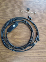 Эндоскоп для смартфона и компьютера Type-C + USB для Android Windows с гибким зондом, 2 м, камера 5.5 мм автомобильный для дома водонепроницаемый, гибкая камера фото от покупателей 3