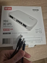 ББЖ для роутера ColorWay CW-PB100LI3WT 10000mAh (21W DC 5V/9V/12V/24V) фото від покупців 2