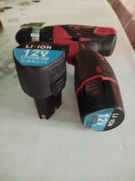Аккумуляторы для шуруповерта 2шт 3×1200 mAh, 3,7 В Li-Ion для электроинструмента батареи для дрели, шуруповерта, шлифмашины
