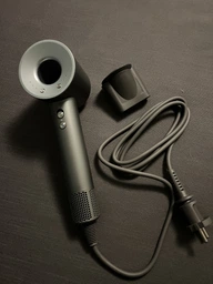 Фен Super Hair Dryer макарон 1 насадка: швидке сушіння + кейс фото від покупців 1