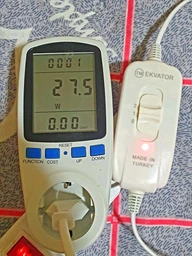 Міні-електропростирадло / Електрогрілка Electric Blanket (50×80 см), сіра, арт.8050 фото от покупателей 1