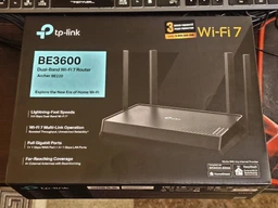 Маршрутизатор TP-Link Archer BE220 (BE3600, 4xGE LAN, 1xGE WAN, MESH) фото от покупателей 1