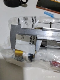 Арматура НАПОЛНЮВАЛЬНАЯ KOER KT-0103-1/2" с НИЖНЫМ подводом и латунной резьбой 1/2" (KR5331)