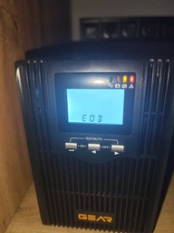 ДБЖ Gear 1500VA LCD Plastic RJ45+USB (GU-1500PLCD)