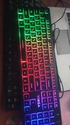 Клавиатура проводная Vinga KB410 USB White