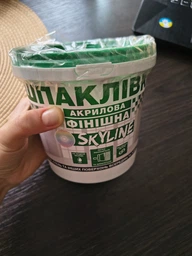Шпаклевка акриловая финишная. готовая к применению для внутренних и наружных работ SkyLine Белоснежная 16 кг (45963818_rozetka) фото от покупателей 1