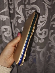 Чехол-книжка Elegant на Huawei P40 Lite E золотистый
