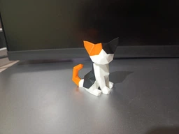 Магнітний 3D-конструктор Кошеня 8 деталей чорно-білий фото від покупців 1