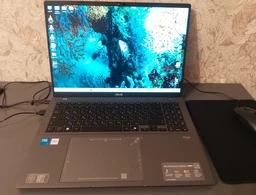 Ноутбук ASUS Vivobook S16 S3607VA-RP095 (90NB1672-M00730) Matte Gray / 16" IPS WUXGA 144 Гц / Intel Core 5 210H / RAM 16 ГБ / SSD 512 ГБ