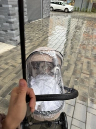 Універсальна коляска трансформер 3в1 Ninos Ave, Dark Beige з автокріслом 0+ фото от покупателей 1