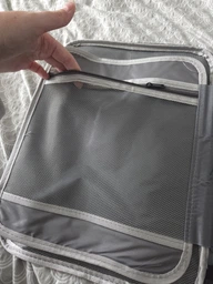 Органайзер для документів сумка з кодовим замком дорожній кейс для документів та гаджетів синій фото від покупців 4